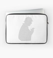 A Study in Text Laptop Sleeve