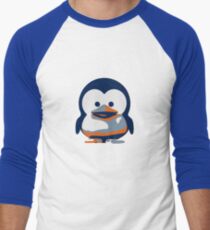 Linux Baby Tux II Men's Baseball ¾ T-Shirt