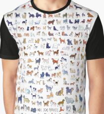 Every AKC Dog Breed Graphic T-Shirt