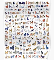 Every AKC Dog Breed Poster