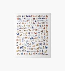 Every AKC Dog Breed Art Board