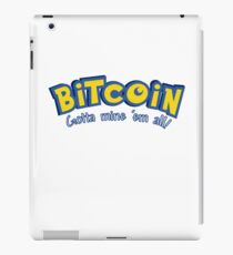 Bitcoin Pokemon Logo iPad Case/Skin