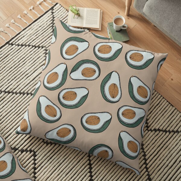 WASH OUT - AVOCADO Floor Pillow