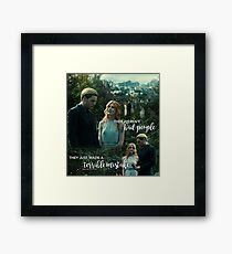 Clace Framed Print