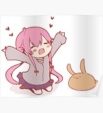 Miria Nikki Chibi Future Diary Poster