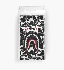 Camo schwarzer Bape Bettbezug