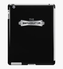 The Sermonator | pastor appreciation | pastor gift | pastor shirt | christian apparel | jesus tshirts | pastor wife | christian accessories iPad Case/Skin