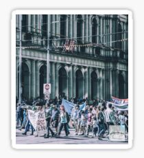 Protest on Bourke Sticker