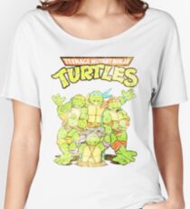 Retro Ninja Turtles Women's Relaxed Fit T-Shirt