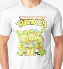 Camiseta unisex Tortugas Ninja Retro