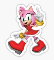 Amy Rose The Hedgehog Sticker