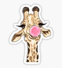 Giraffe. Sticker