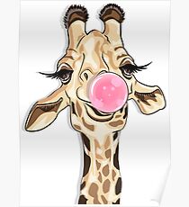 Giraffe. Poster