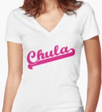 Chula Women's Fitted V-Neck T-Shirt