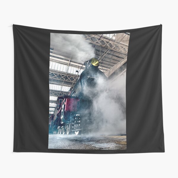 Steam Locomotive Tapestry