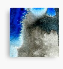 black&blue 11 Canvas Print