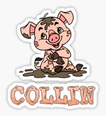 Collin Piggy Sticker