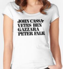 JOHN, BEN, PETER. Women's Fitted Scoop T-Shirt