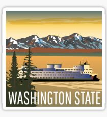 Washington State Ferry Sticker