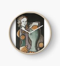 female figure Clock