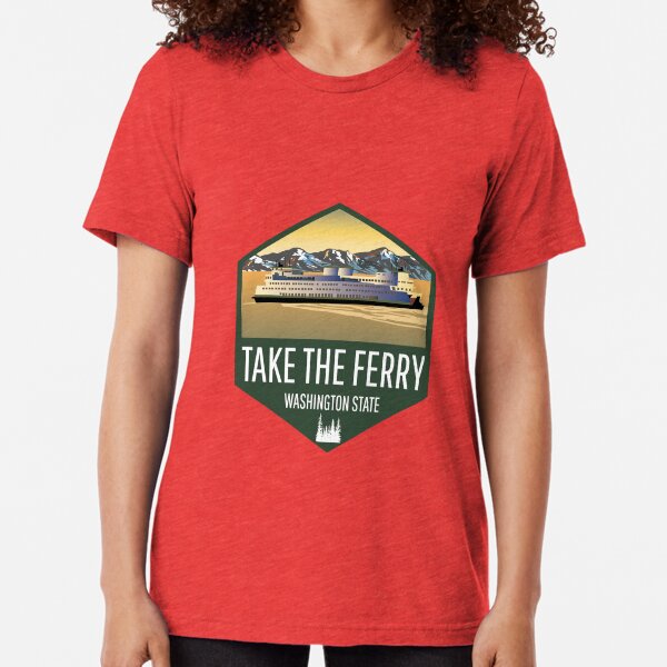 Take the Ferry Tri-blend T-Shirt