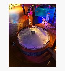 Spa Full Of Ice Photographic Print
