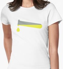 Test tube Women's Fitted T-Shirt