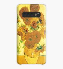 Van Gogh's Sunflowers in a Vase Case/Skin for Samsung Galaxy