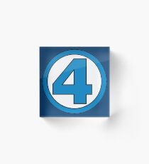Fantastic Four Acrylic Block