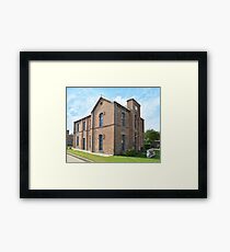 Historic Panola County Jail, Carthage, Texas Framed Print