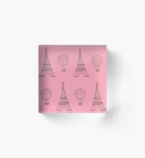 Springtime In Paris Acrylic Block