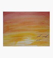 Sunset Photographic Print