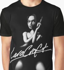 Lara Croft Signiture Graphic T-Shirt