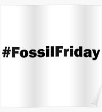 # Fossil Friday Poster