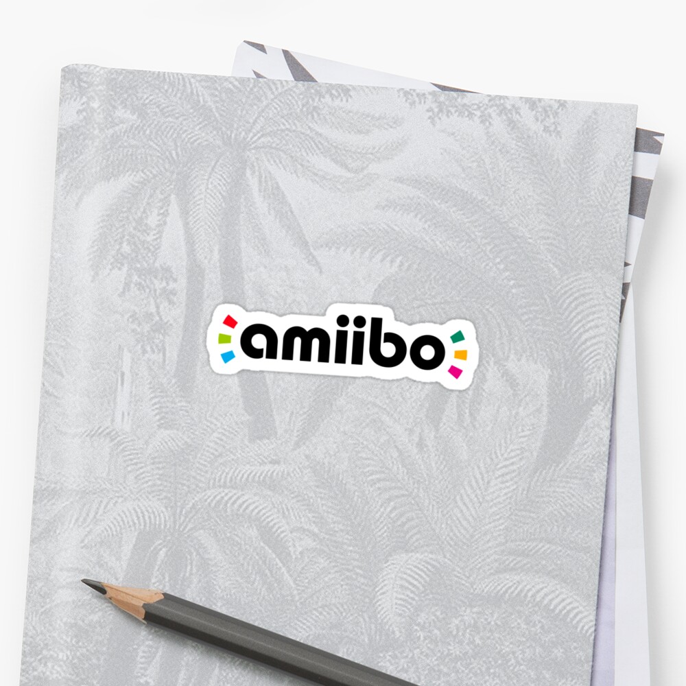 "Amiibo Logo" Stickers by Ayo B | Redbubble