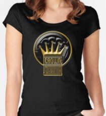 New Style Crown Bevel Women's Fitted Scoop T-Shirt