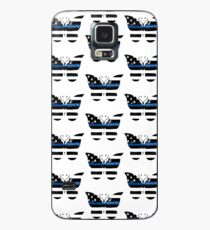 Butterfly Backing the Blue - Strafverfolgung Hülle & Skin für Samsung Galaxy