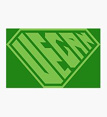 Vegan SuperEmpowered (Green) Photographic Print