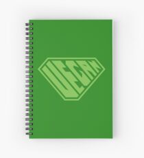 Vegan SuperEmpowered (Green) Spiral Notebook