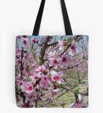 Peach Time Tote Bag