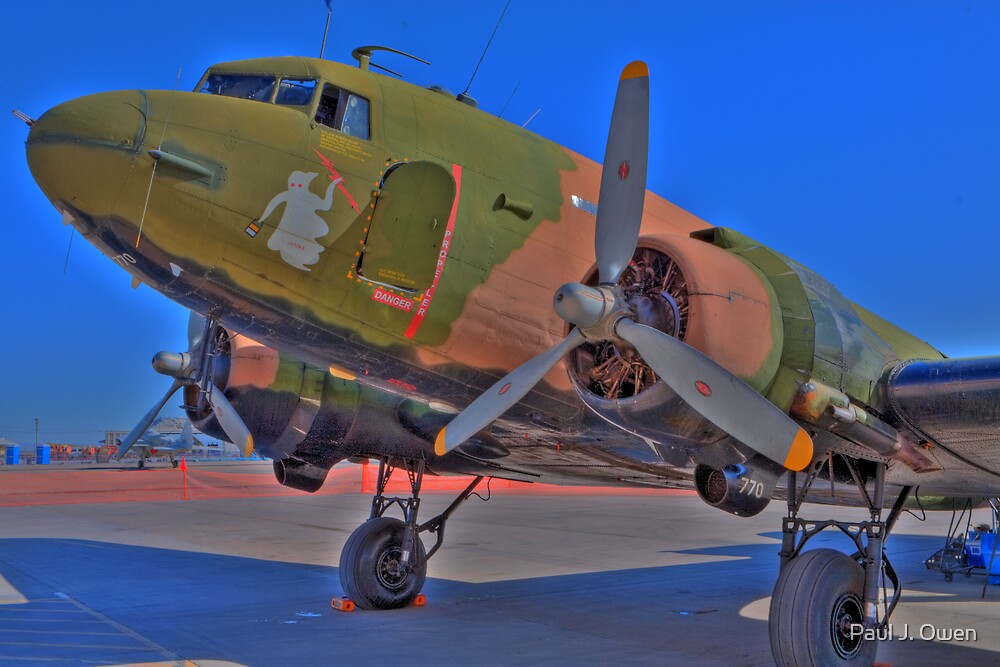 "AC-47 Spooky or "Puff the Magic Dragon" at El Centro 2009 " by Paul J