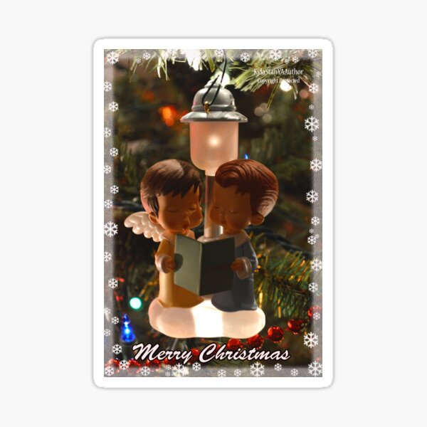 Christmas Angels Sticker