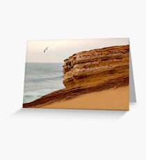 Her Wings Tonight Greeting Card