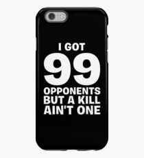 Vinilo o funda para iPhone Tengo 99 oponentes pero un Kill no es uno