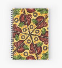 Pepperoni Pizza Spiral Notebook