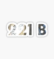 221 B Sticker