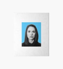 Annie Edison - Light Blue Art Board