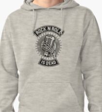 Rock and Roll is Dead Pullover Hoodie