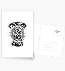 Rock and Roll is Dead Postcards