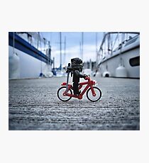 Training: bicycle Photographic Print